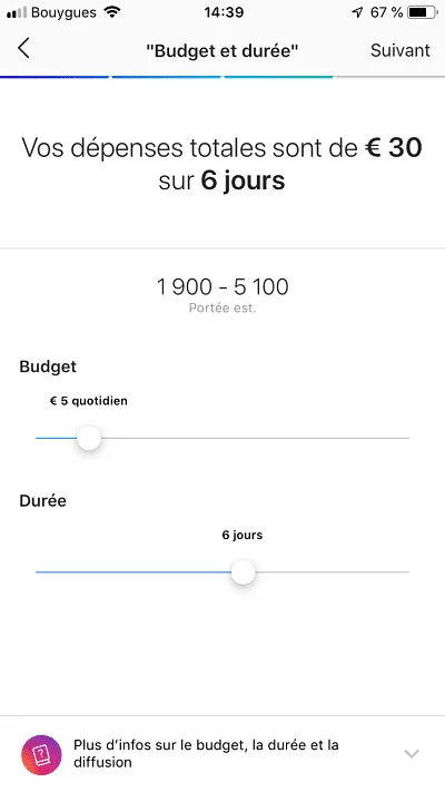 comment créer publicité instagram