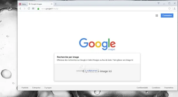 similarites images glisser deposer