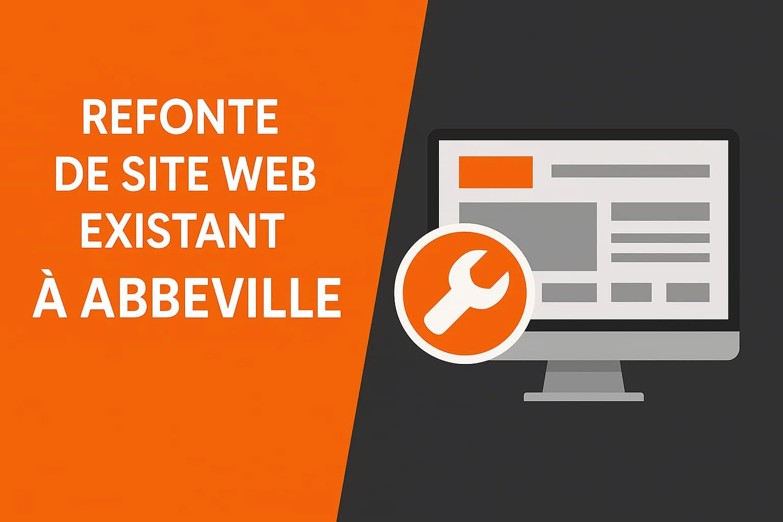Refonte d'un site Internet existant à Abbeville