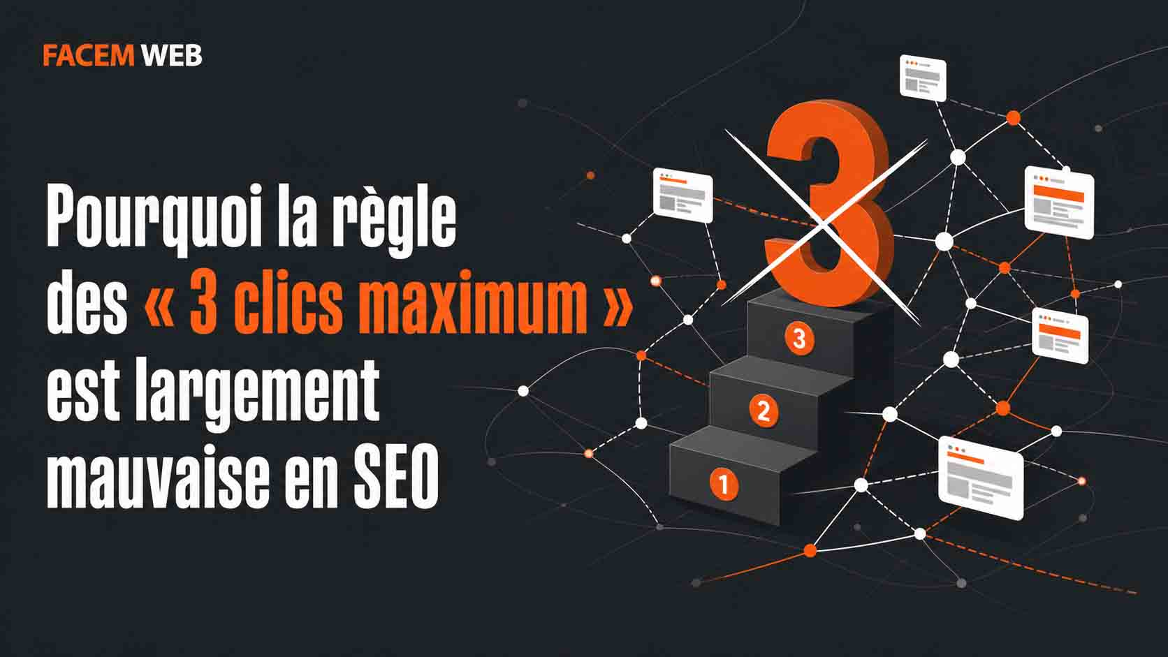 regle trois clics seo