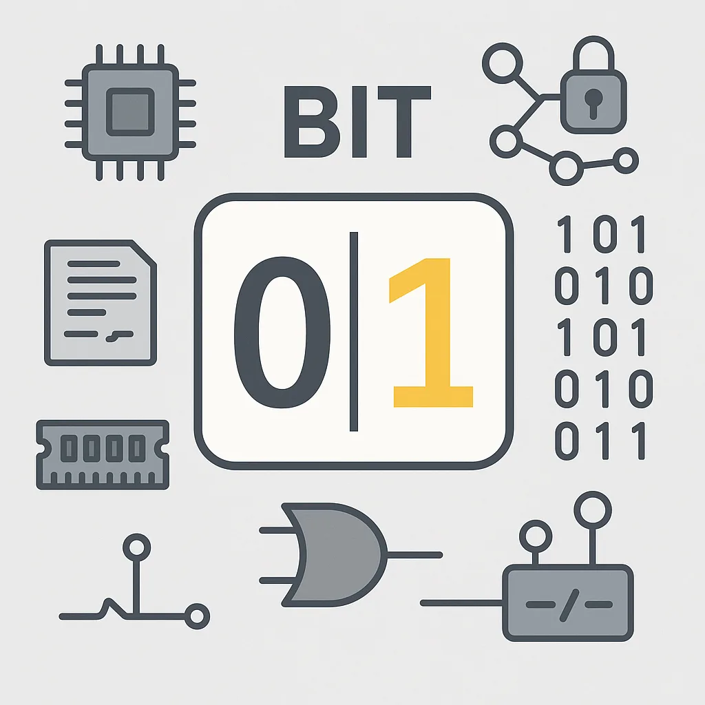 representation d'un bit en informatique