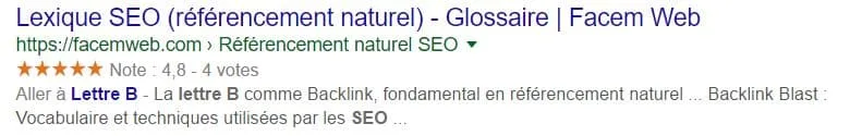 titre dans la meta description