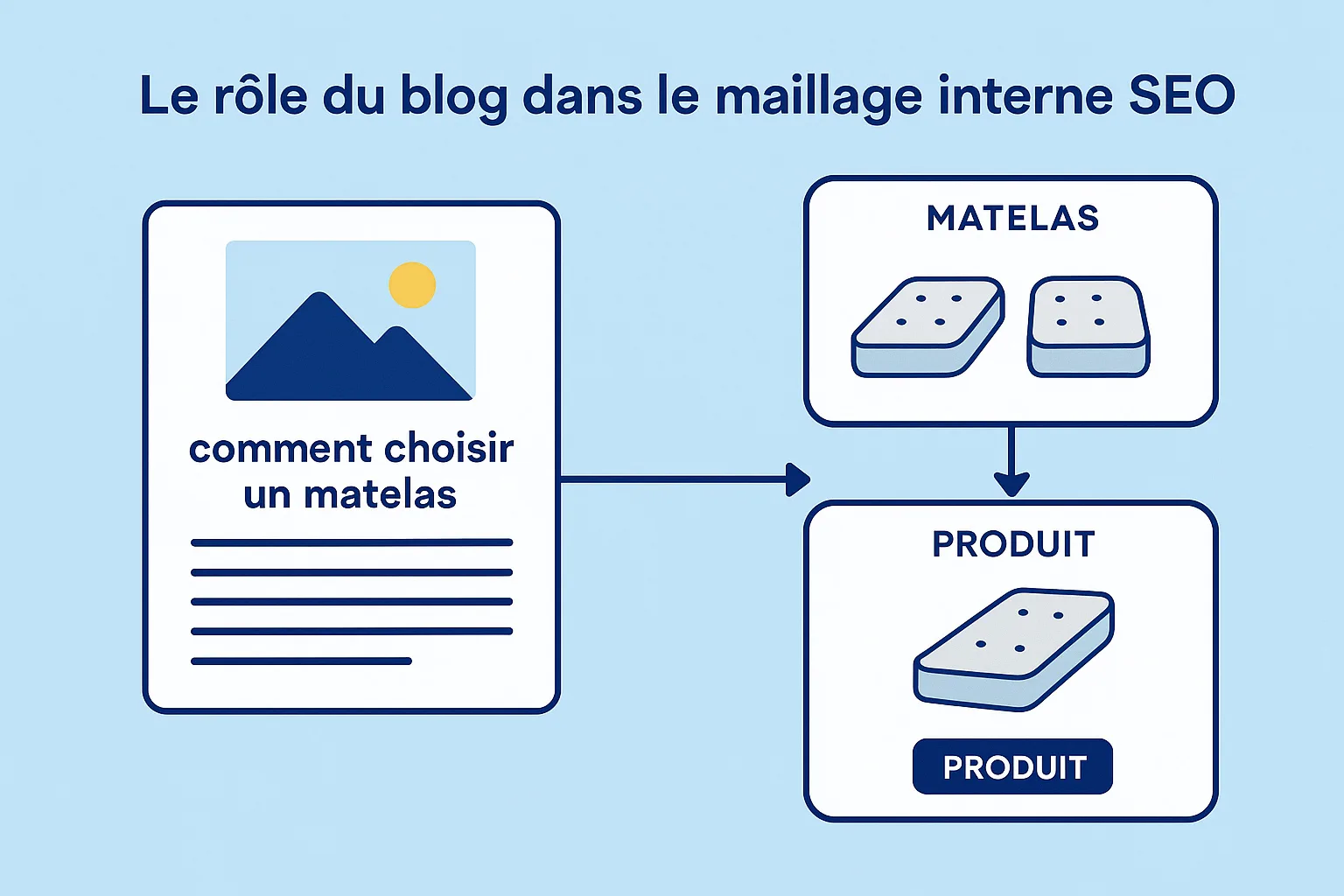 role du blog maillage interne SEO