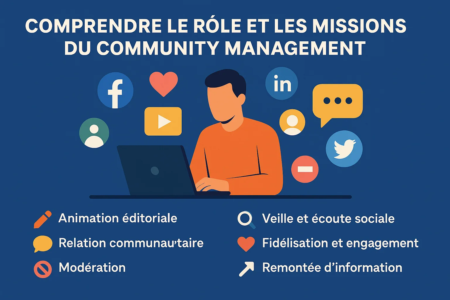 Rôle et missions du community management