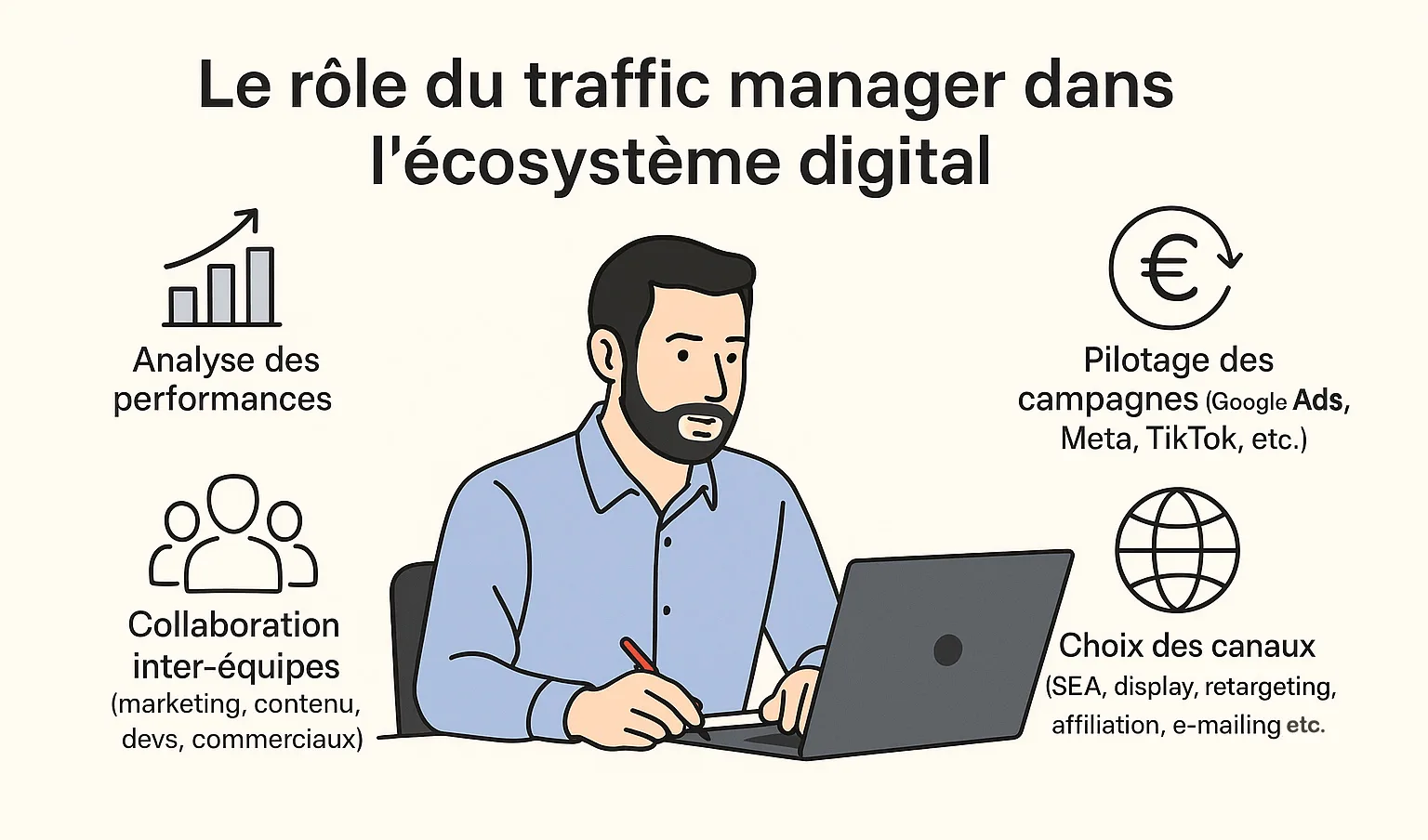 Le rôle du traffic manager dans l'écosystème digital
