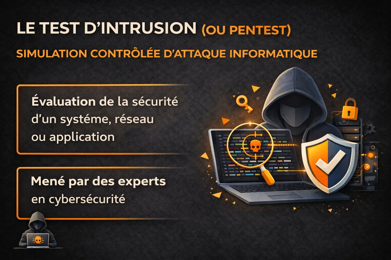 Simulation contrôlée d'une attaque informatique lors d'un pentest