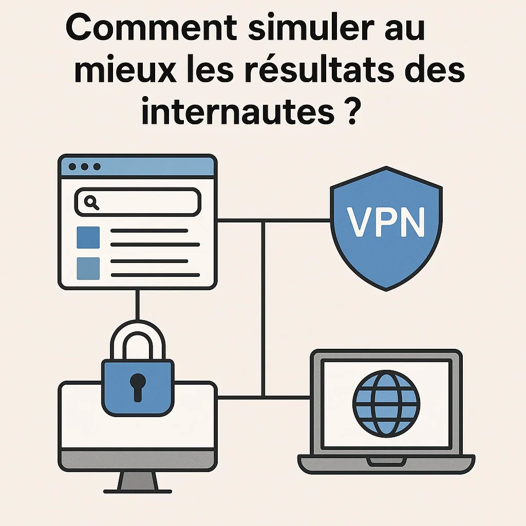simuler recherche des internautes sur google