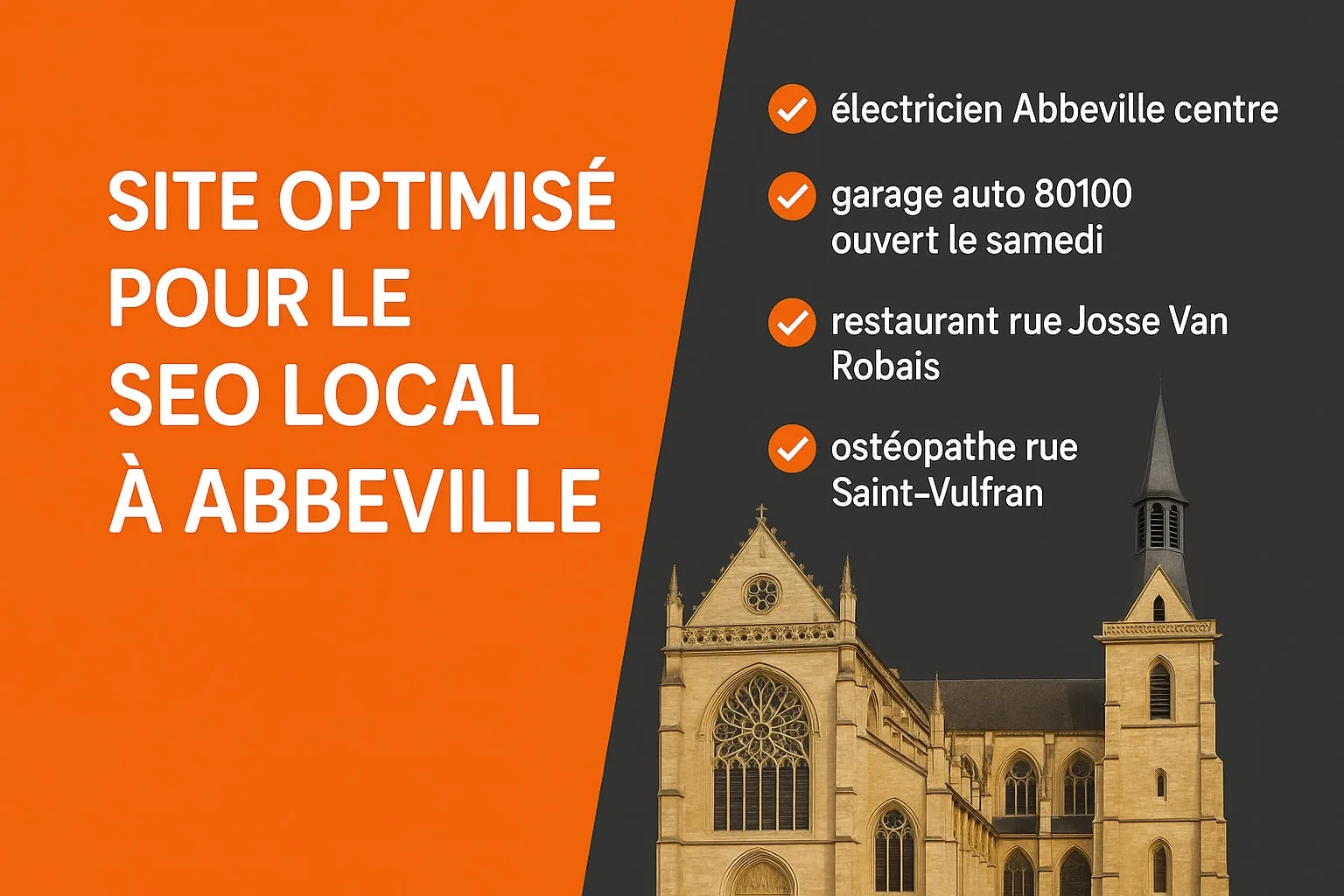 site optimisé seo local abbeville