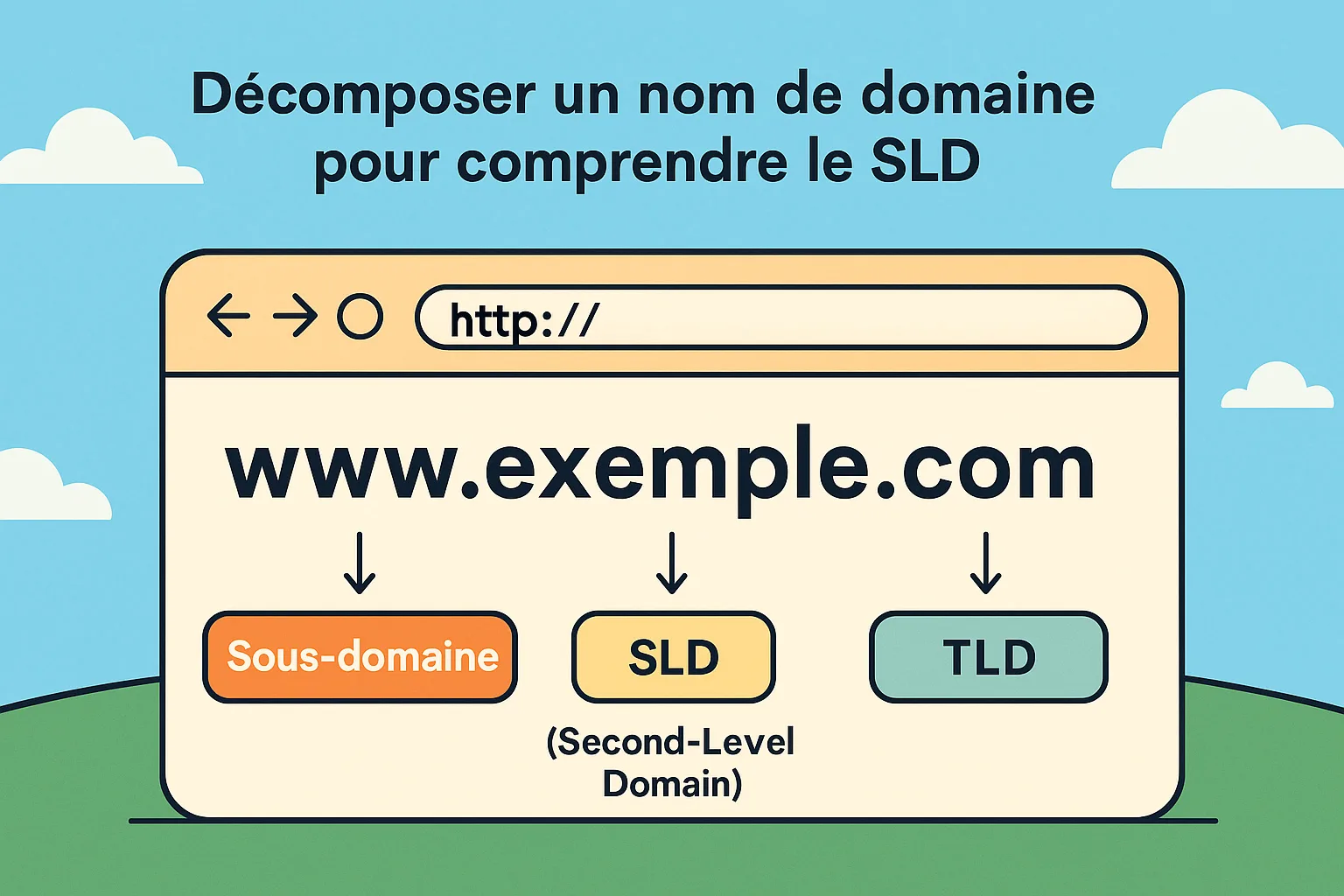 sld nom de domaine