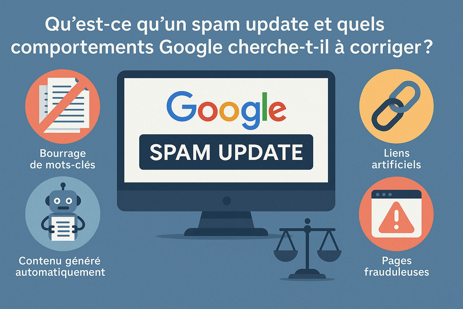spam update google correction search