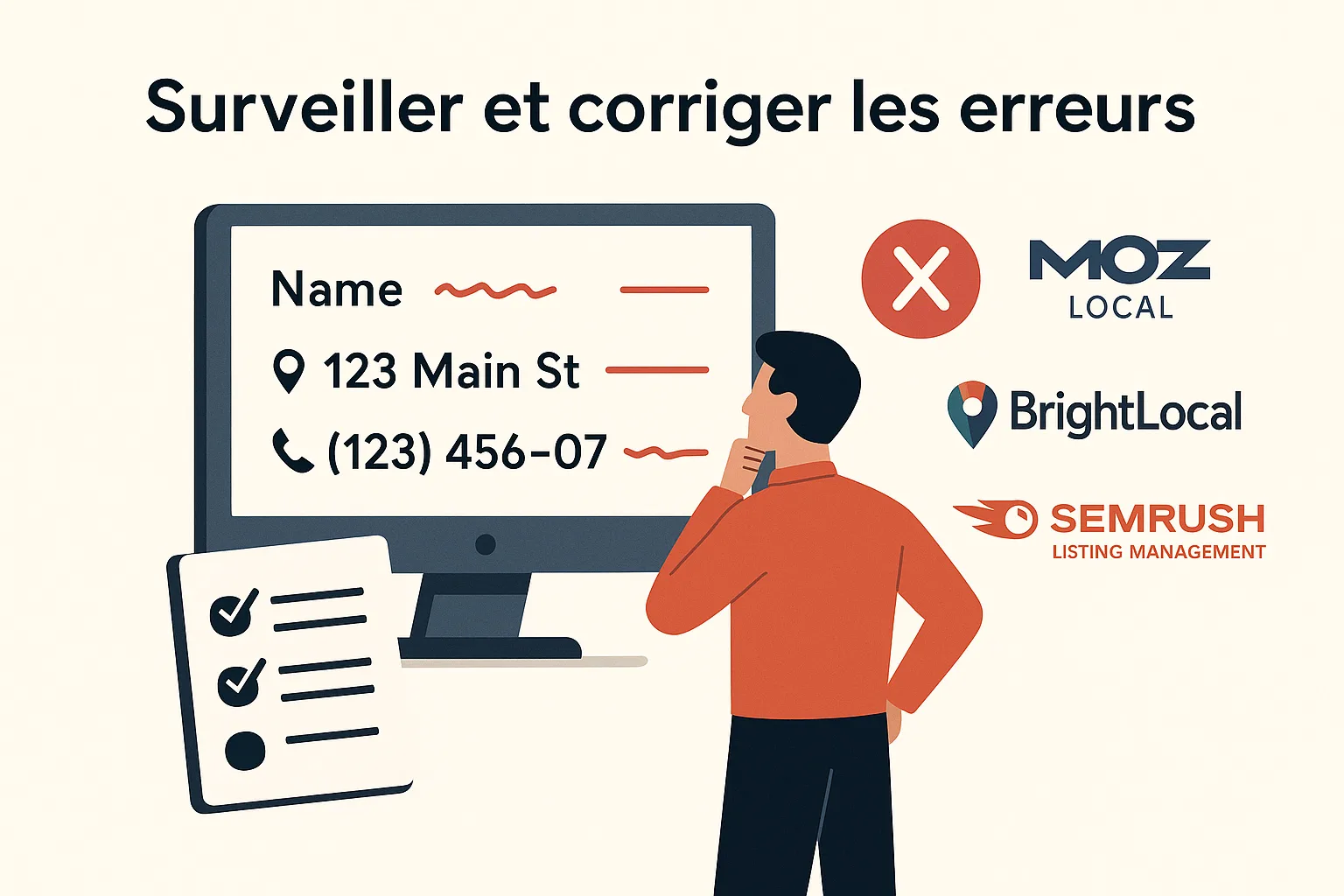 surveiller et corriger les erreurs nap