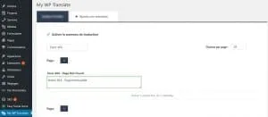 tutoriel wp translate correction