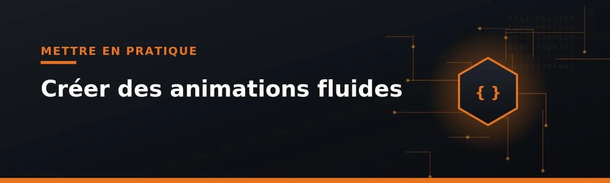 création d’animations fluides sur un site internet