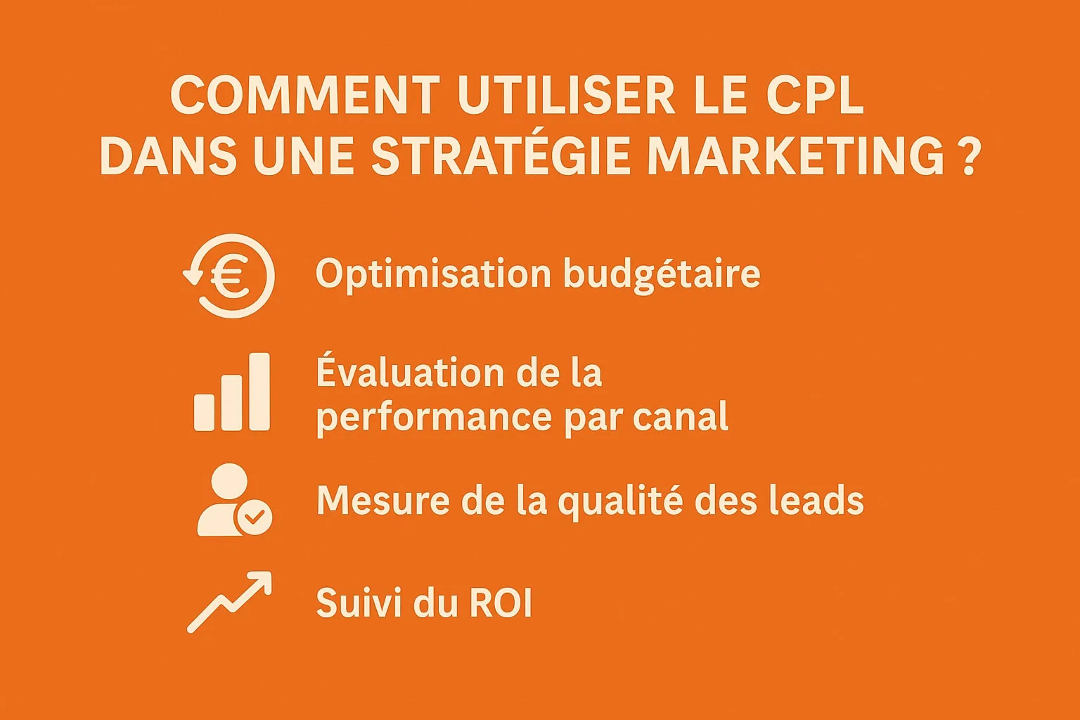 utilisation cpl strategie marketing