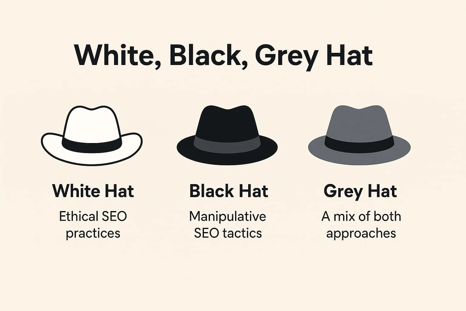 white black et grey hat seo