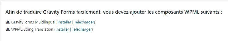 message wpml