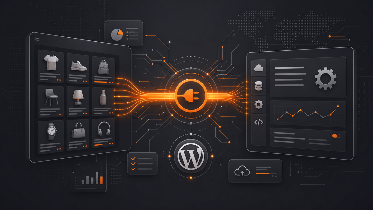 Échanges entre un logiciel de gestion et la boutique par interface de programmation