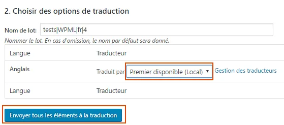 envoyer traduction dans wpml