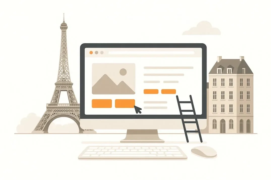 Création de site Internet vitrine sur Paris (75)