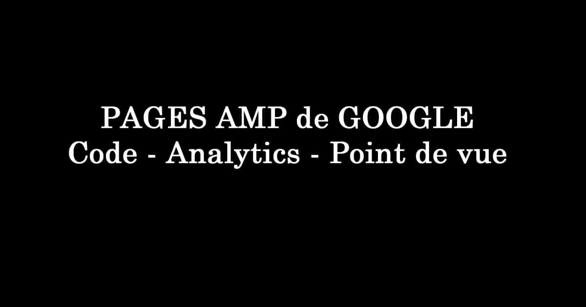 passer ses pages amp avec google