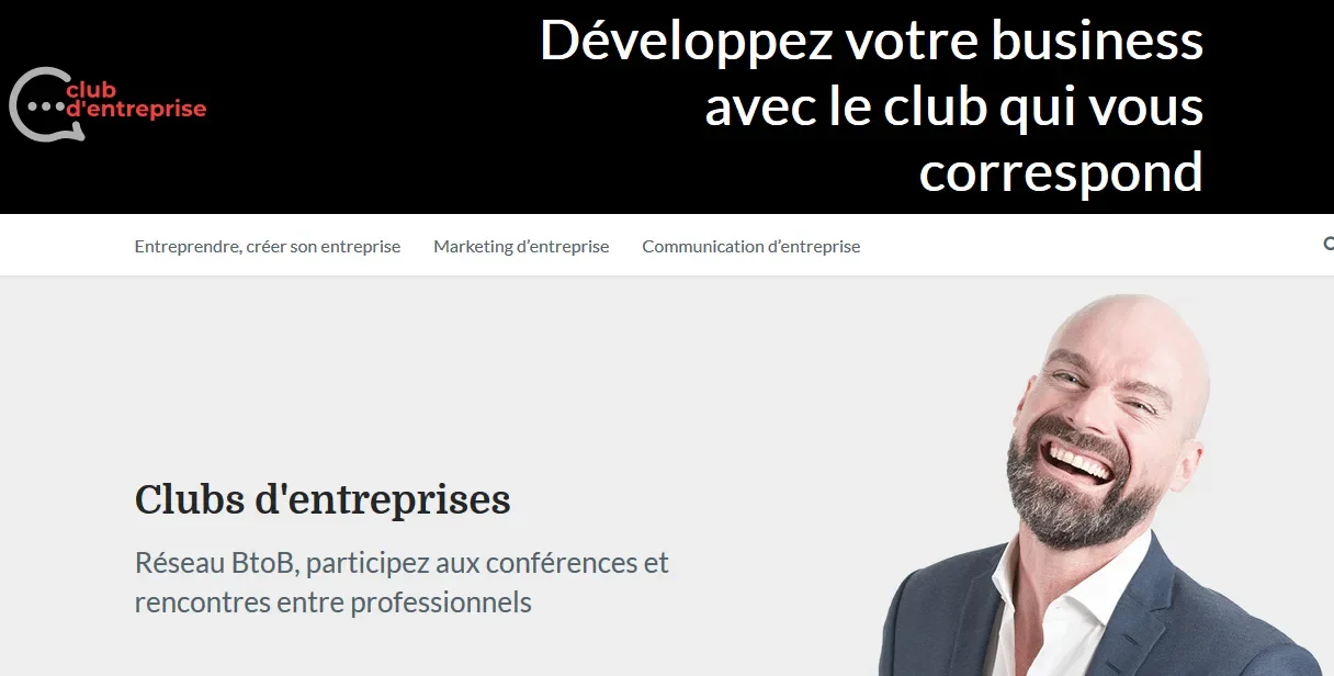 site club entreprise