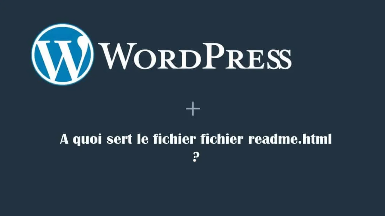 fichier readme html wordpress