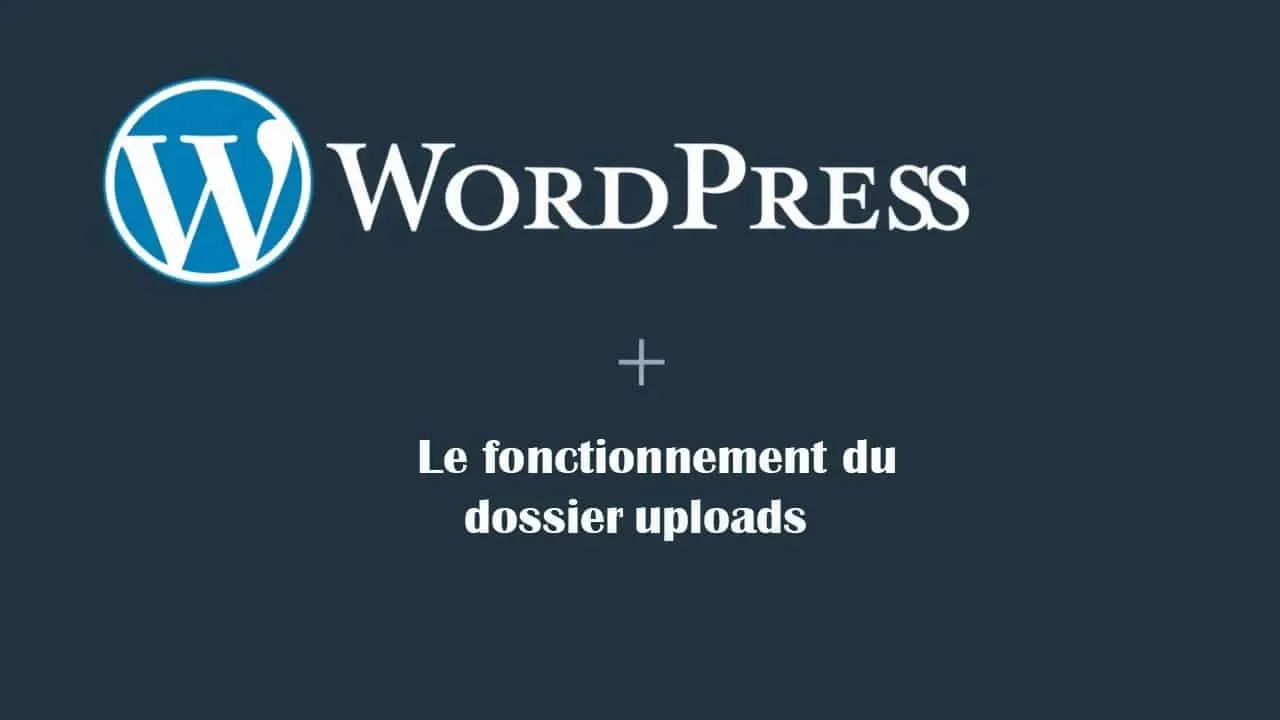 fonctionnement dossier uploads wordpress