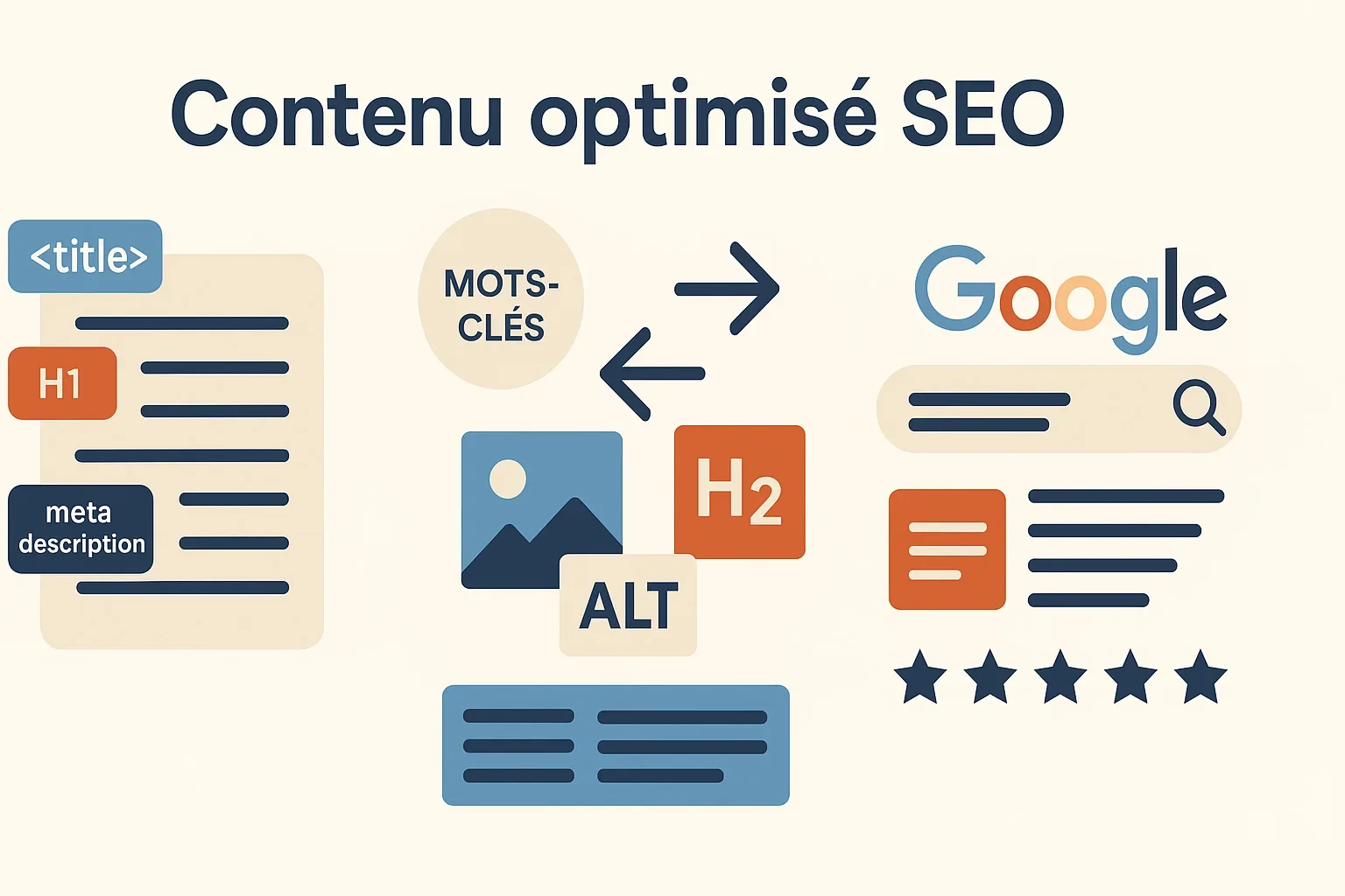 contenu optimisé seo