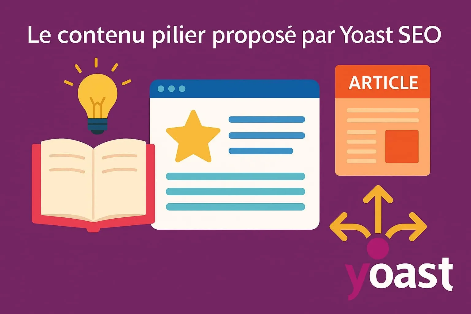 Le contenu pilier proposé par Yoast SEO : Comment ça marche ?