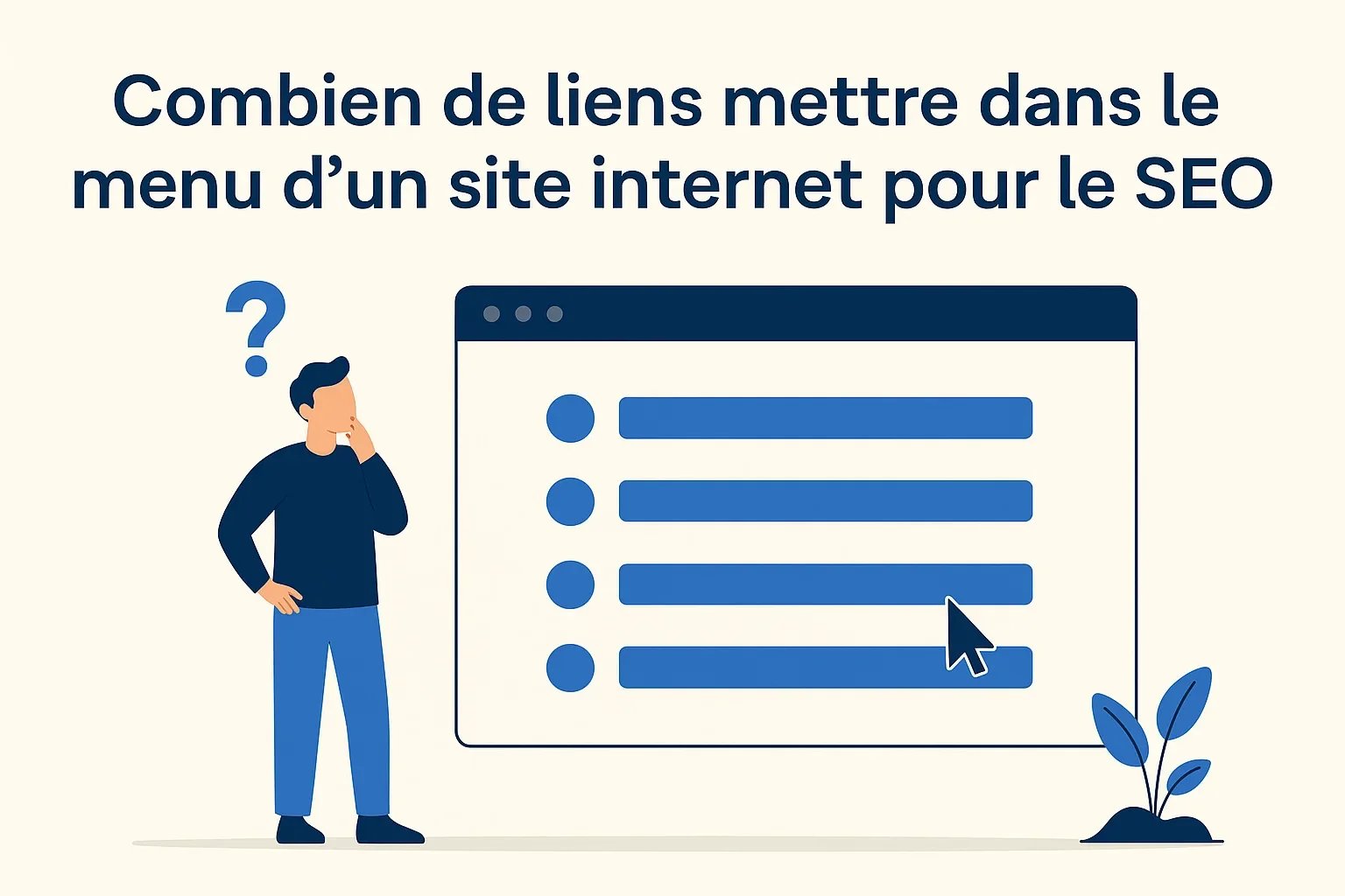 nombre de liens menu seo