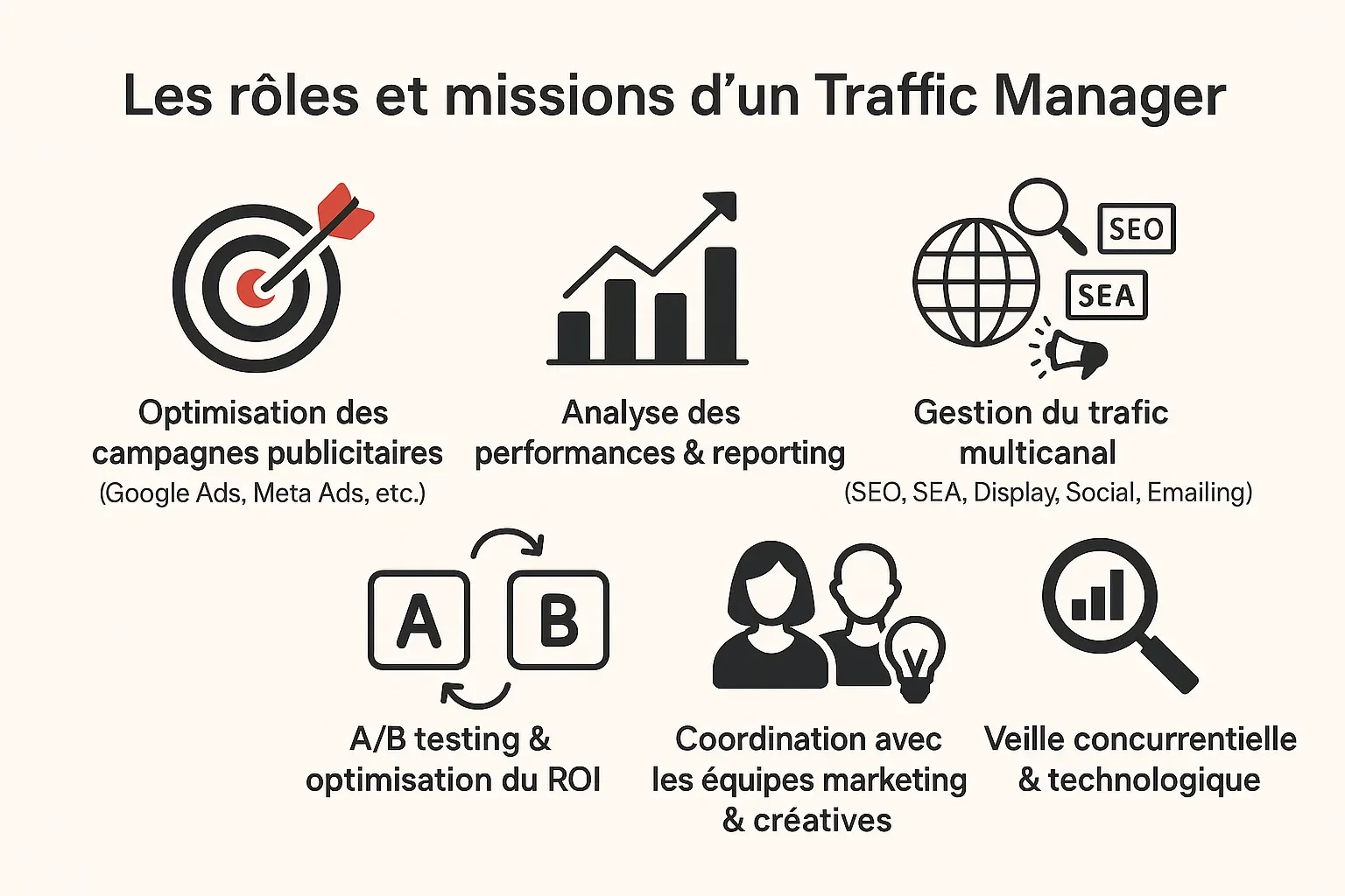 roles et missions d un traffic manager