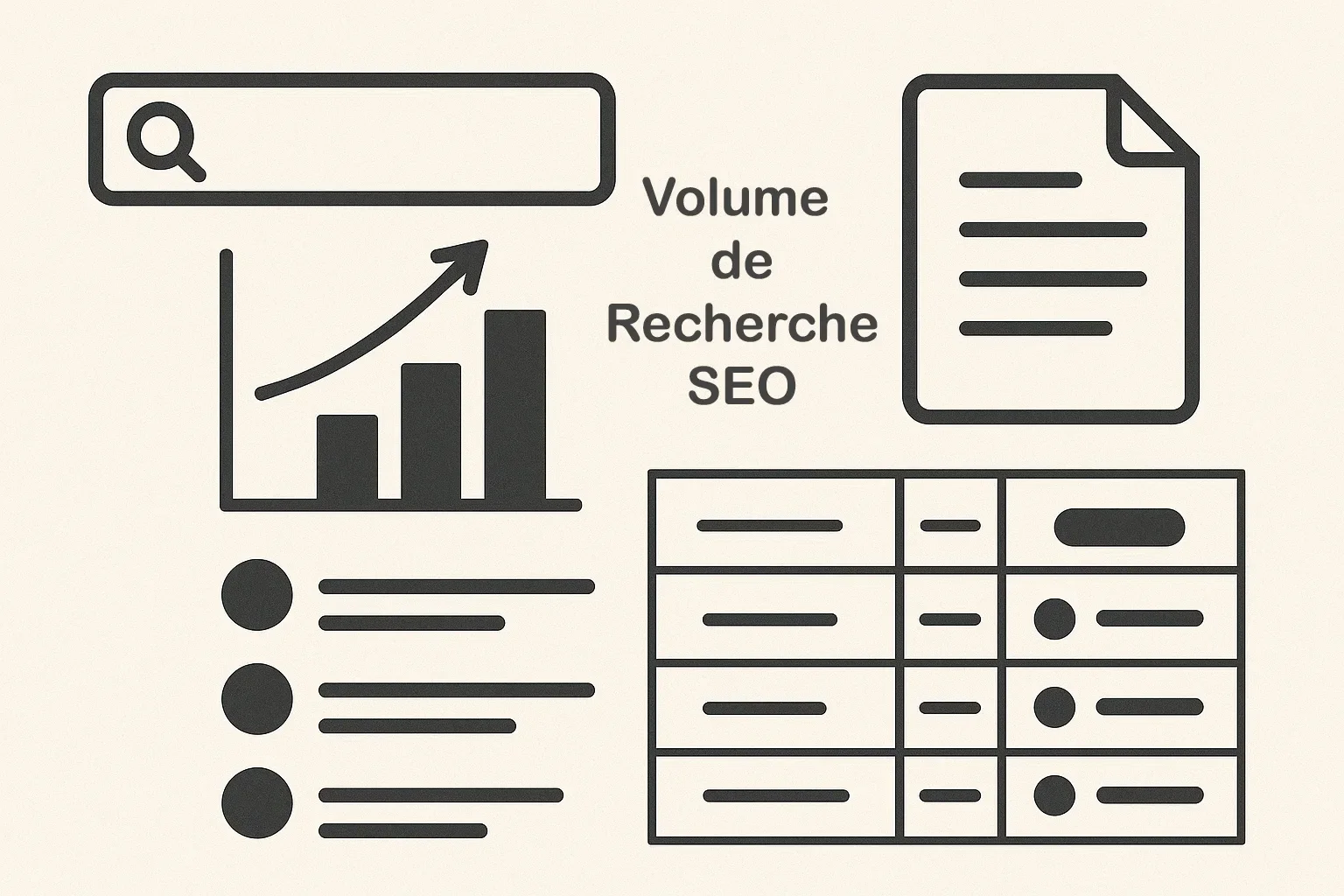 volume de recherche SEO