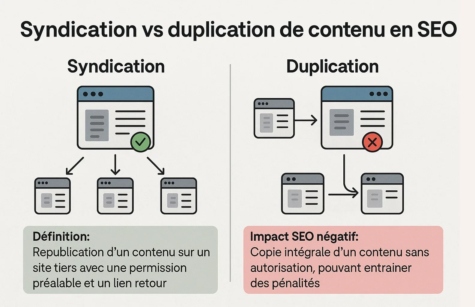 syndication et duplication de contenu seo