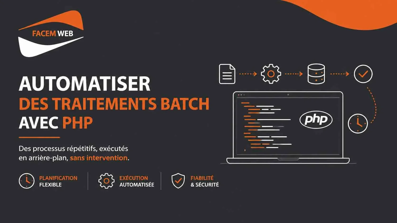 automatiser traitement batch avec php