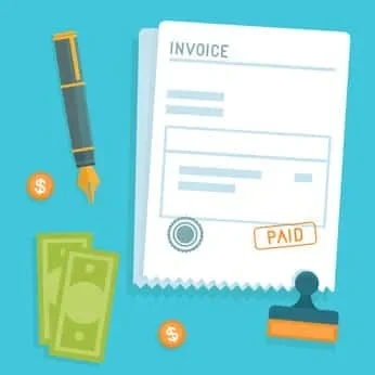 image à la une artcile facture pdf woocommerce