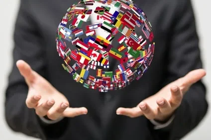 Boule multilangue (anglais français espagnol)