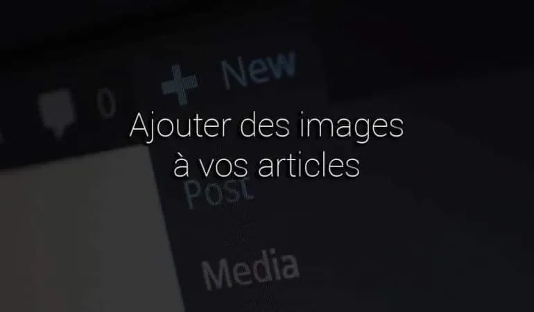 ajout d'images article WP