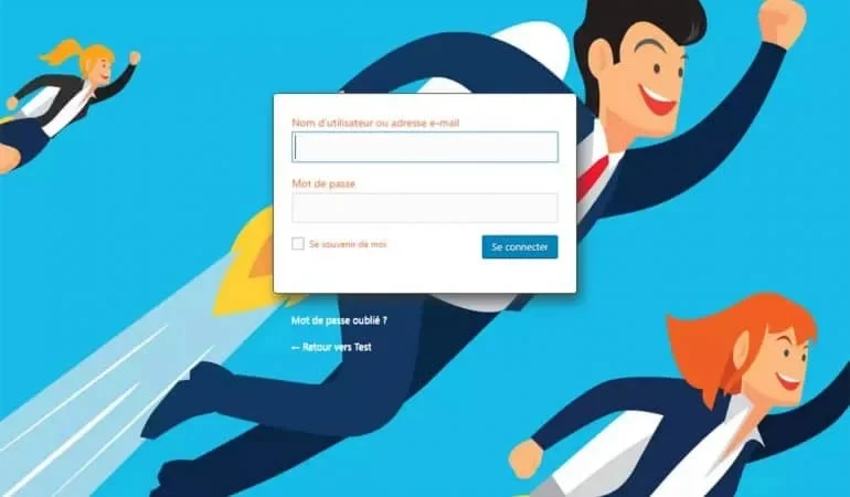 comment personnaliser la page de connexion wp