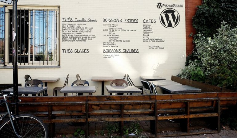 gestion de menu simple wordpress