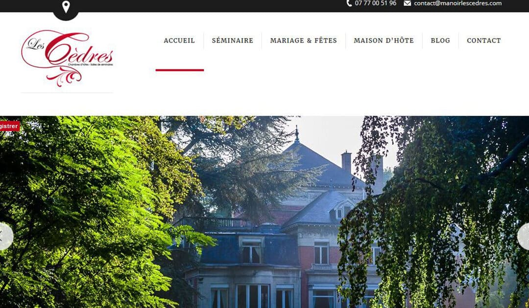 Création de site de chambres d&rsquo;hôtes sur Douai dans le nord