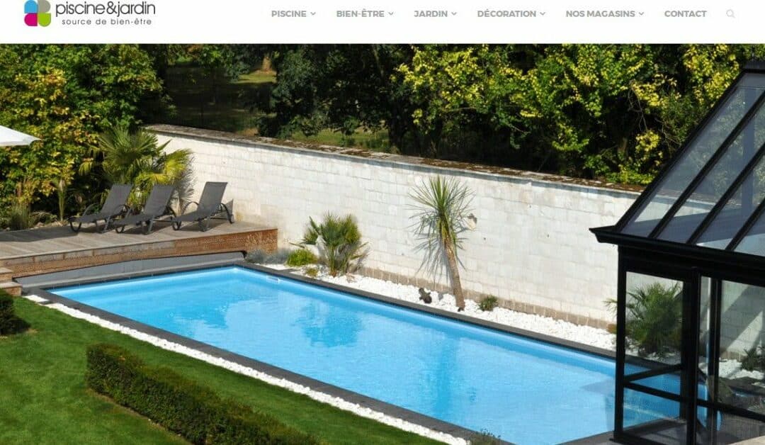 Création d&rsquo;un site vitrine pour une entreprise de paysagiste et pisciniste reconnu sur Lille et Arras