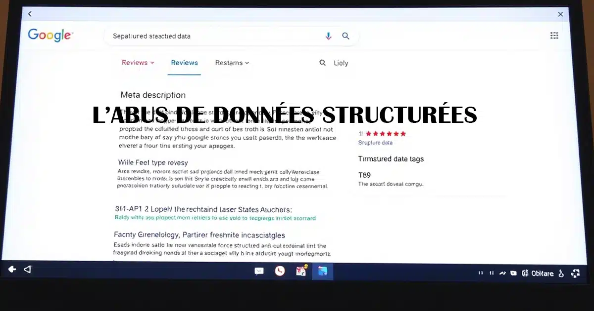 abus de données structurées