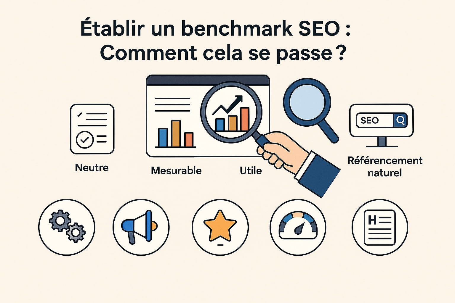 établir un benchmark seo