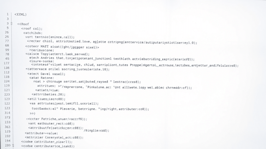 langage xml definition