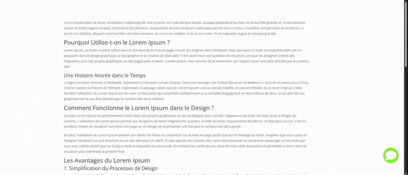 animation bouton divi fixe scroll