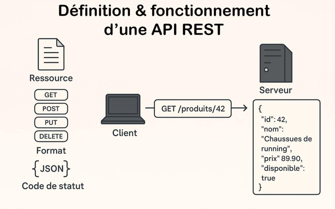 Qu’est-ce qu’une API REST ? Définition & fonctionnement