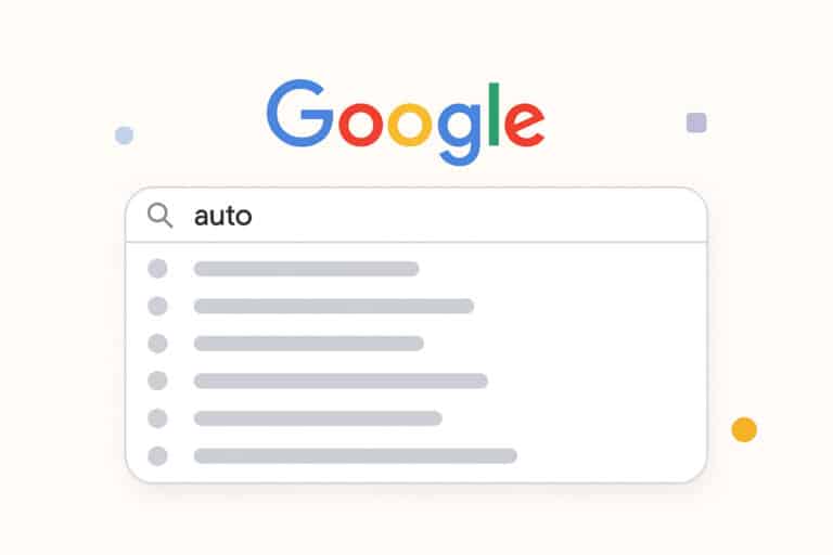 autocompletion google et seo