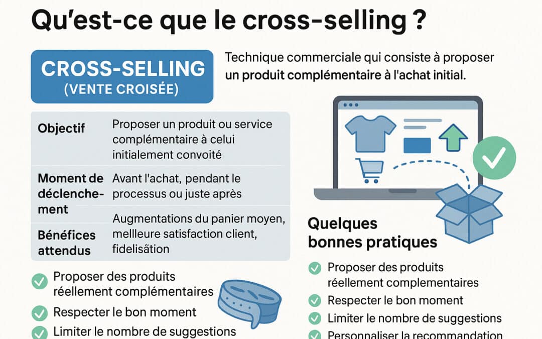 Qu’est-ce que le cross-selling ? Définition & exemples