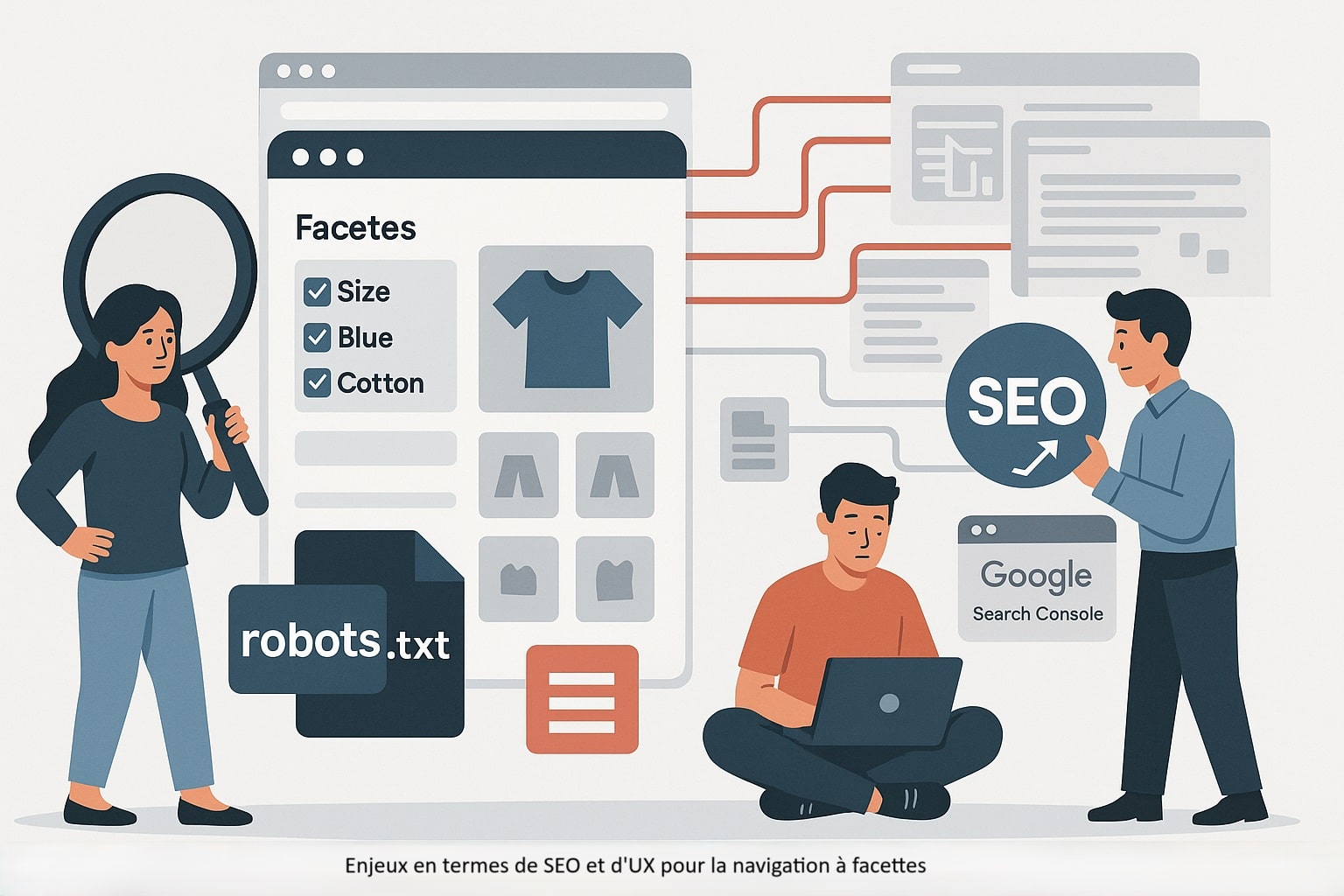 enjeux seo et ux navigation a facettes