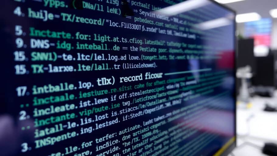 enregistrement txt dns